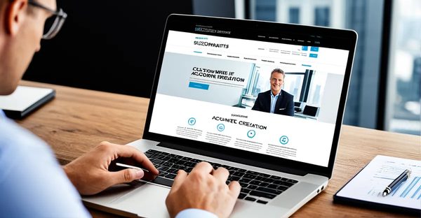 Services de création de sites personnalisés pour comptables